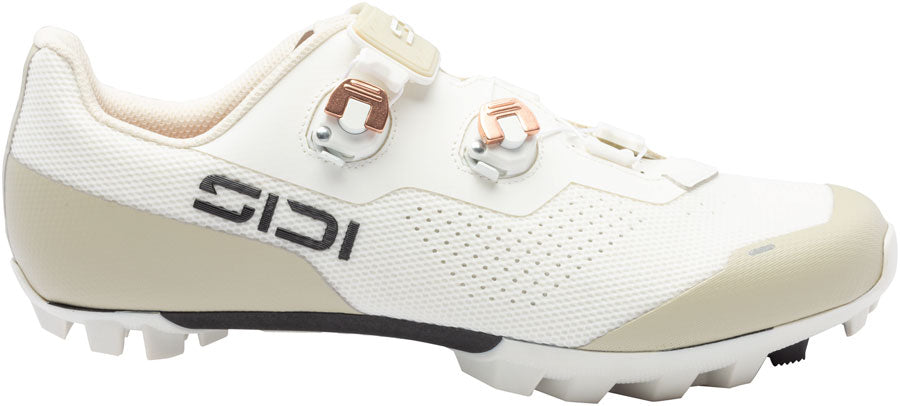 Sidi Dominator X XC Clipless Shoes - Womens Ice White/Sand 40.5