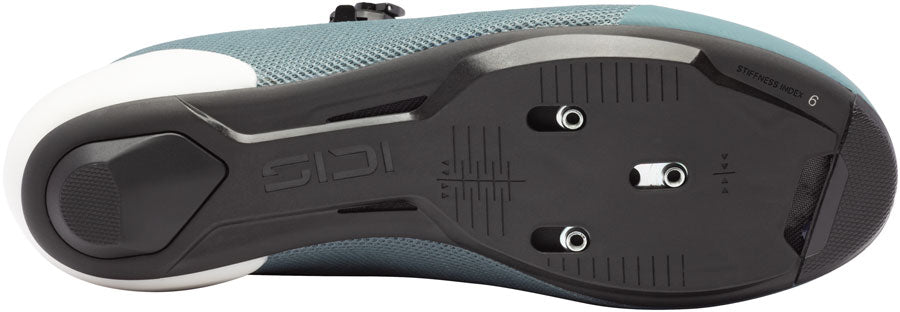 Sidi Genius X WYVE Road Shoes - Mens Frost Gray/Ice White 44