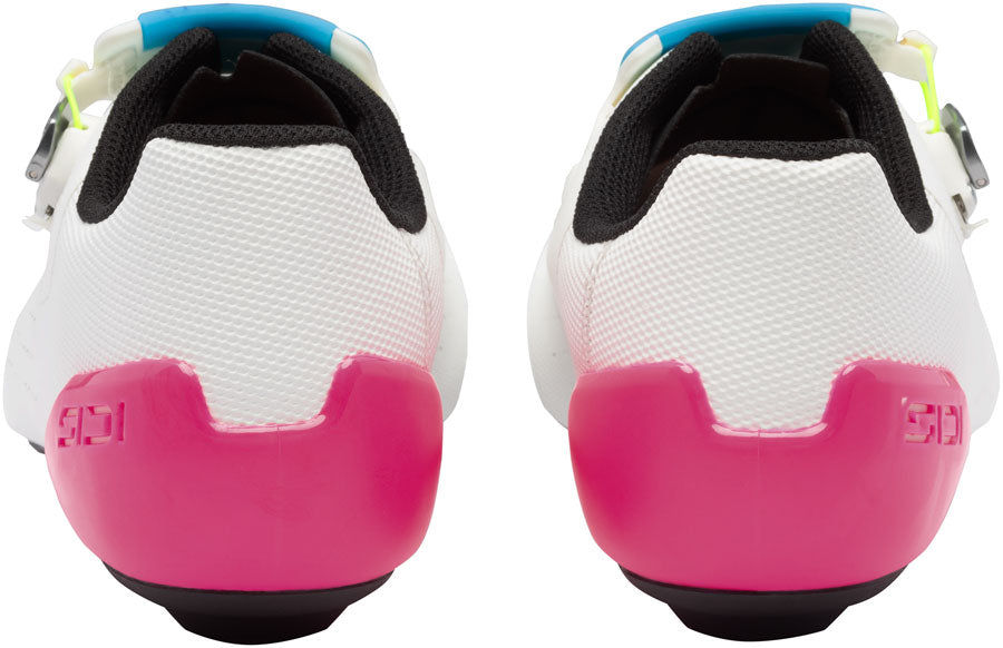Sidi Genius X WYVE Road Shoes - Mens White Fluo 42