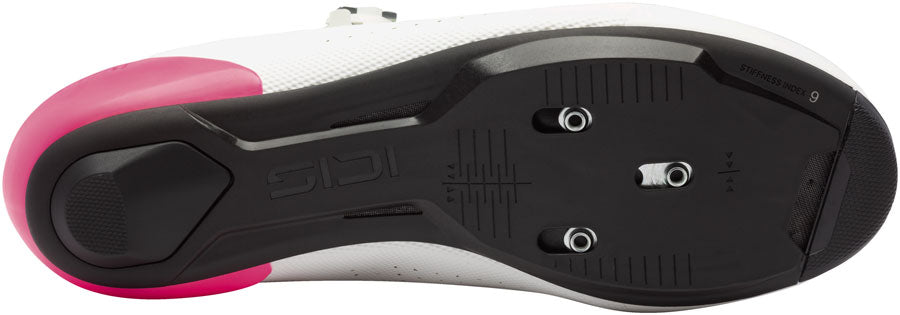 Sidi Genius X WYVE Road Shoes - Mens White Fluo 48