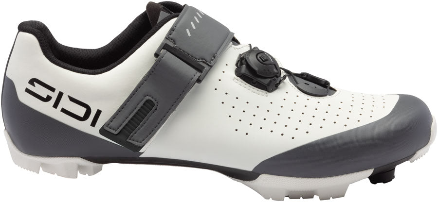 Sidi Physis Mountain Clipless Shoes - Mens Ice White/Anthracite 48