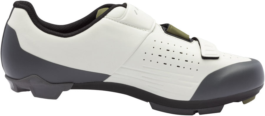 Sidi Silvis XC Clipless Shoes - Mens Ice White/Olive Green 43