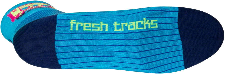 SockGuy Classic Mixtape Socks - 3" Blue/Pink Large/X-Large