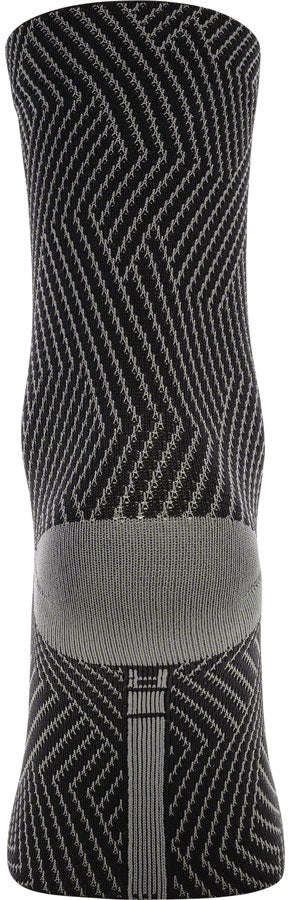 Gorewear C3 Mid Socks - 6.7" Graphite Gray/Black Mens 6-7.5