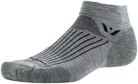Swiftwick Pursuit Ankle Socks - Heather X-Large