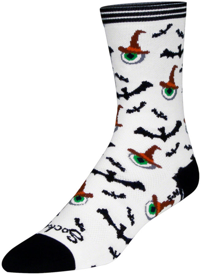 SockGuy Eye Soar Crew Sock - 6" Small/Medium