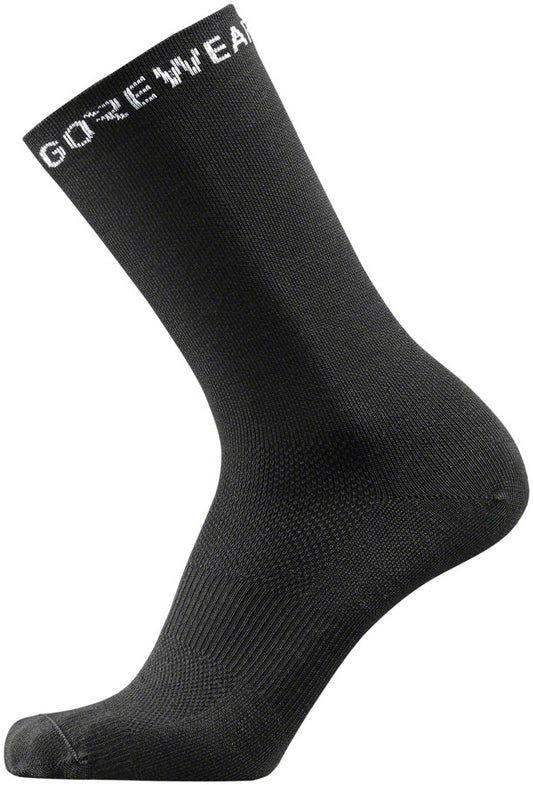 Gorewear Essential Merino Socks - Black Mens 6-7.5