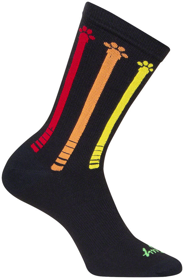 SockGuy Pawsitive Crew Socks - 6" Small/Medium