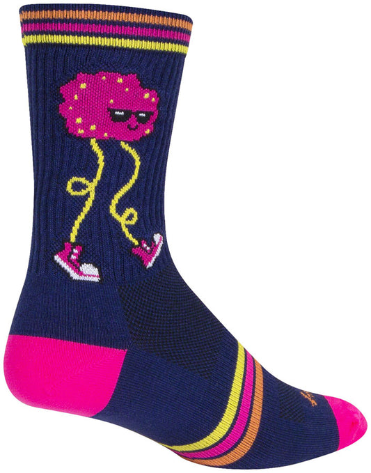 SockGuy Meatball Crew Socks - 6" Small/Medium