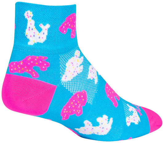 SockGuy Classic Low Frosted Socks - 2" Womens Small/Medium