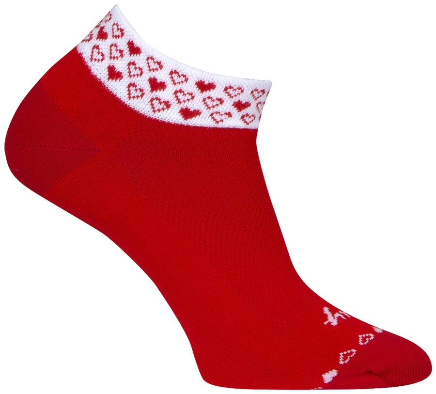 SockGuy Classic Low Hearty Socks - 1" Womens Small/Medium