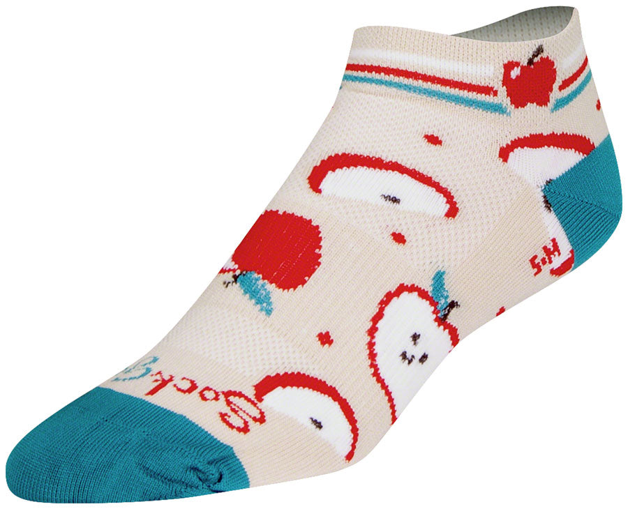 SockGuy Classic Low Orchard Socks - 1" Womens Small/Medium