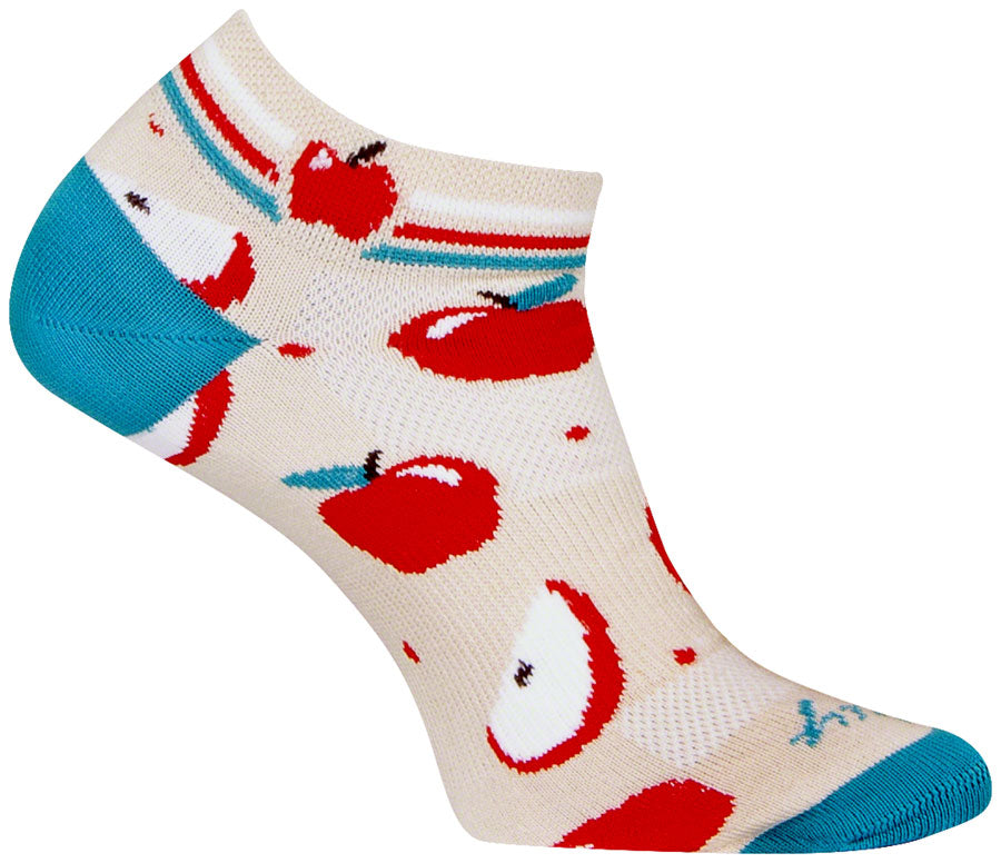 SockGuy Classic Low Orchard Socks - 1" Womens Small/Medium