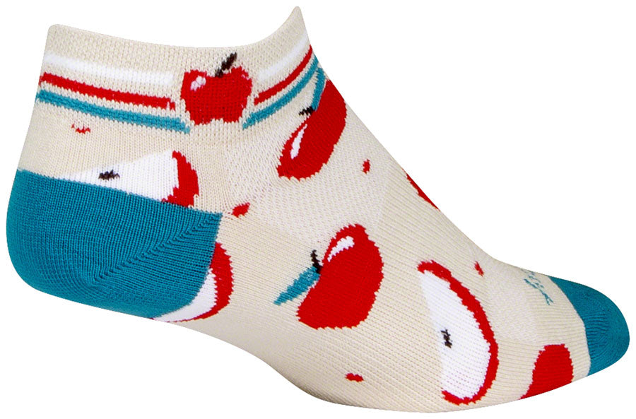 SockGuy Classic Low Orchard Socks - 1" Womens Small/Medium