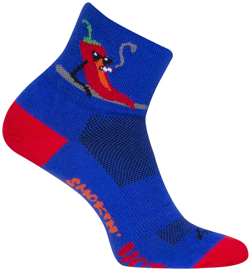 SockGuy Classic Smokin HotSocks - 3" Large/X-Large