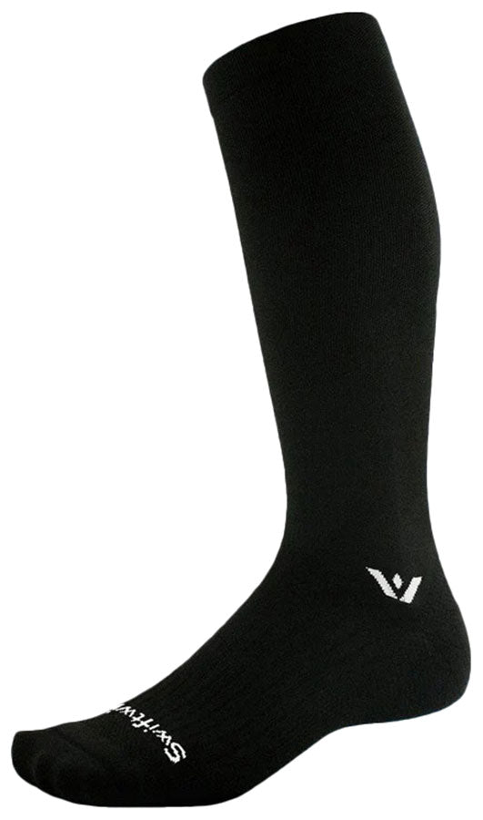 Swiftwick Aspire Knee High Socks - Circuit Black XLarge