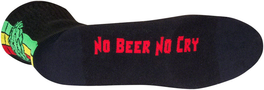 SockGuy Crew Hoppyness Socks - 6" Black Small/Medium