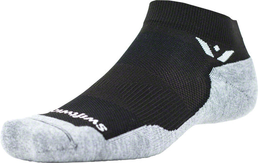 Swiftwick Maxus Ankle Socks - 1" Black X-Large