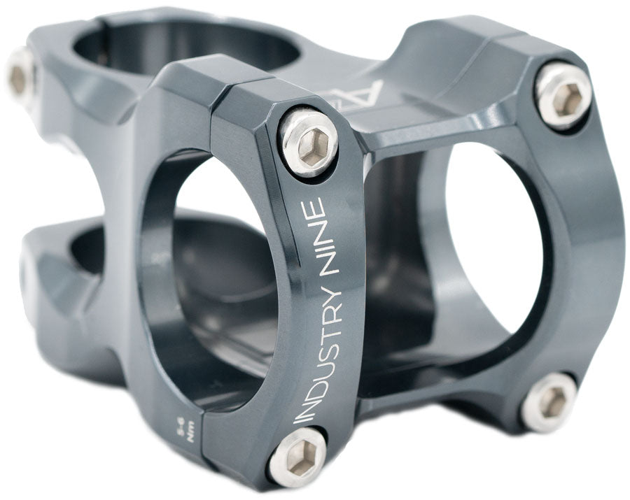Industry Nine A35 Stem - 40mm 35mm Clamp +/-6 1 1/8" Aluminum Lunar Gray 20th Anniversary