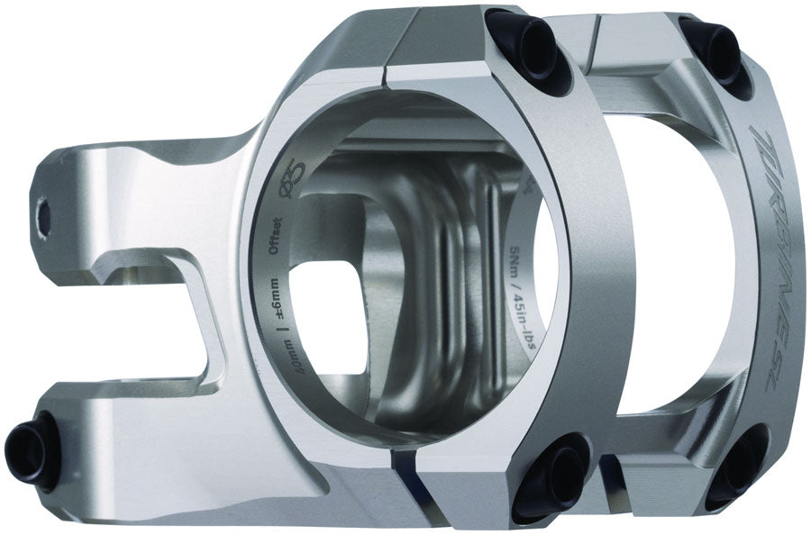 RaceFace Turbine SL Stem - 40mm 35mm Clamp +/-6 1 1/8" Silver