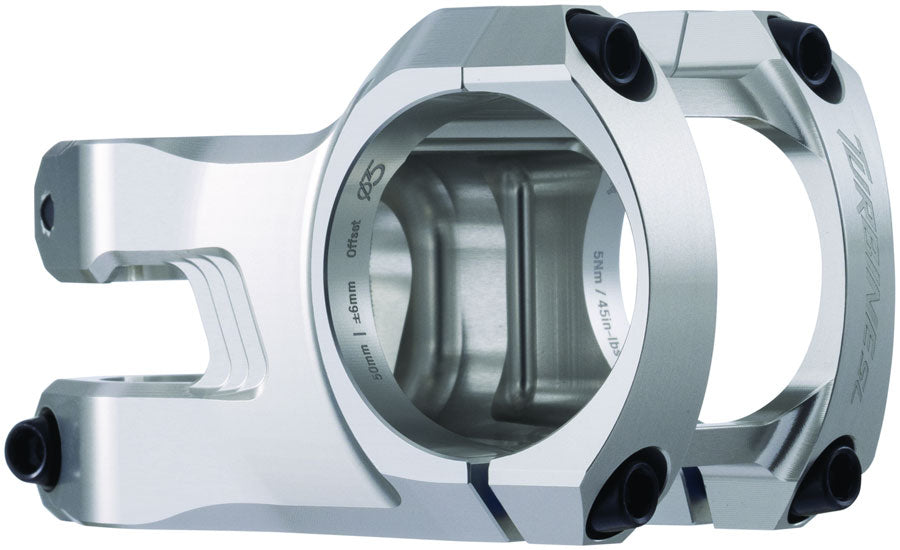 RaceFace Turbine SL Stem - 50mm 35mm Clamp +/-6 1 1/8" Silver