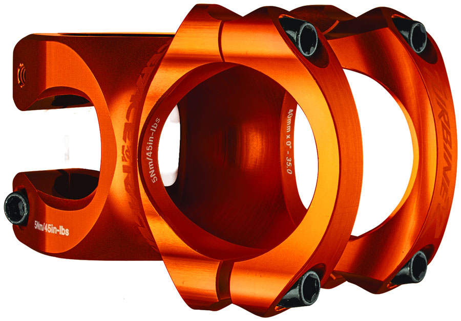 RaceFace Turbine R 35 Stem - 50mm 35mm Clamp +/-0 1 1/8" Orange
