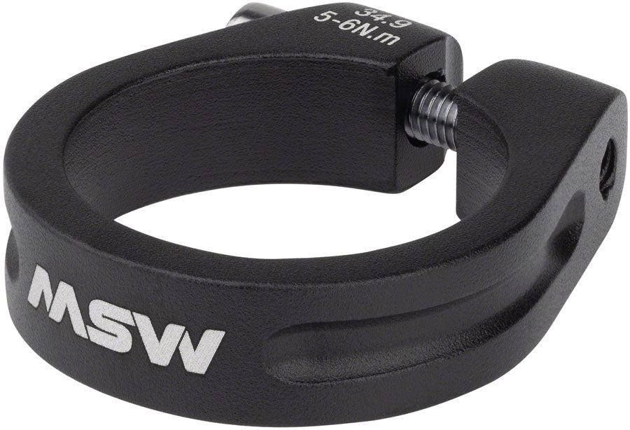 MSW Seatpost Clamp - 34.9mm Bolt-On Black