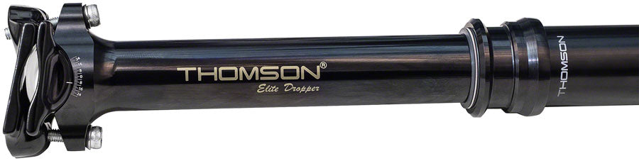 Thomson Covert Elite Dropper Seatpost - 31.6 125mm Black Internal