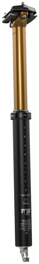 FOX Transfer Factory Dropper Seatpost - 30.9 mm 210 mm Internal Routing Kashima Coat