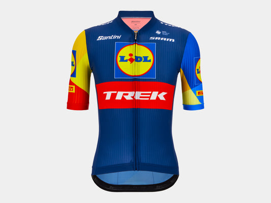 Jersey Santini Trek Team X-Small Blue/Yellow