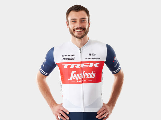 Jersey Santini Trek-Segafredo Team X-Large White/Blue