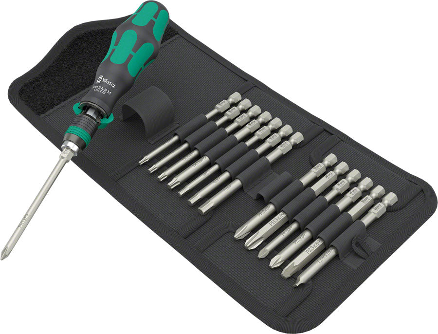 Wera Kraftform Kompakt 838 RA-R M Ratcheting Screwdriver Set