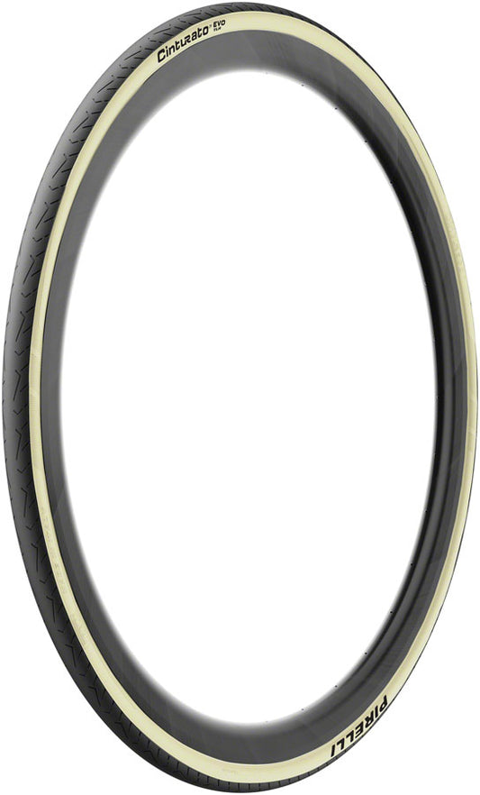 Pirelli Cinturato EVO TLR Tire - 700 x 28 Tubeless Folding Retro TechWall+Road SmartEvo AS