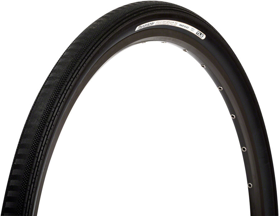 Panaracer GravelKing SS Tire - 700 x 43 Tubeless Folding Black