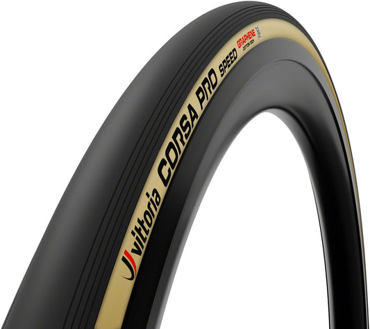 Vittoria Corsa Pro Speed Tire - 700 x 24 Tubeless Folding Black/Para G2.0