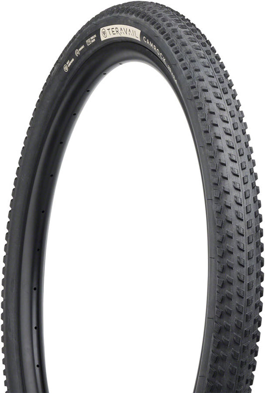 Teravail Camrock Tire - 29 x 2.4 Tubeless Folding BLK Durable Fast Compound
