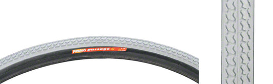Primo Wheelchair Tire - 26 x 1 Clincher Wire Gray Knobby Tread