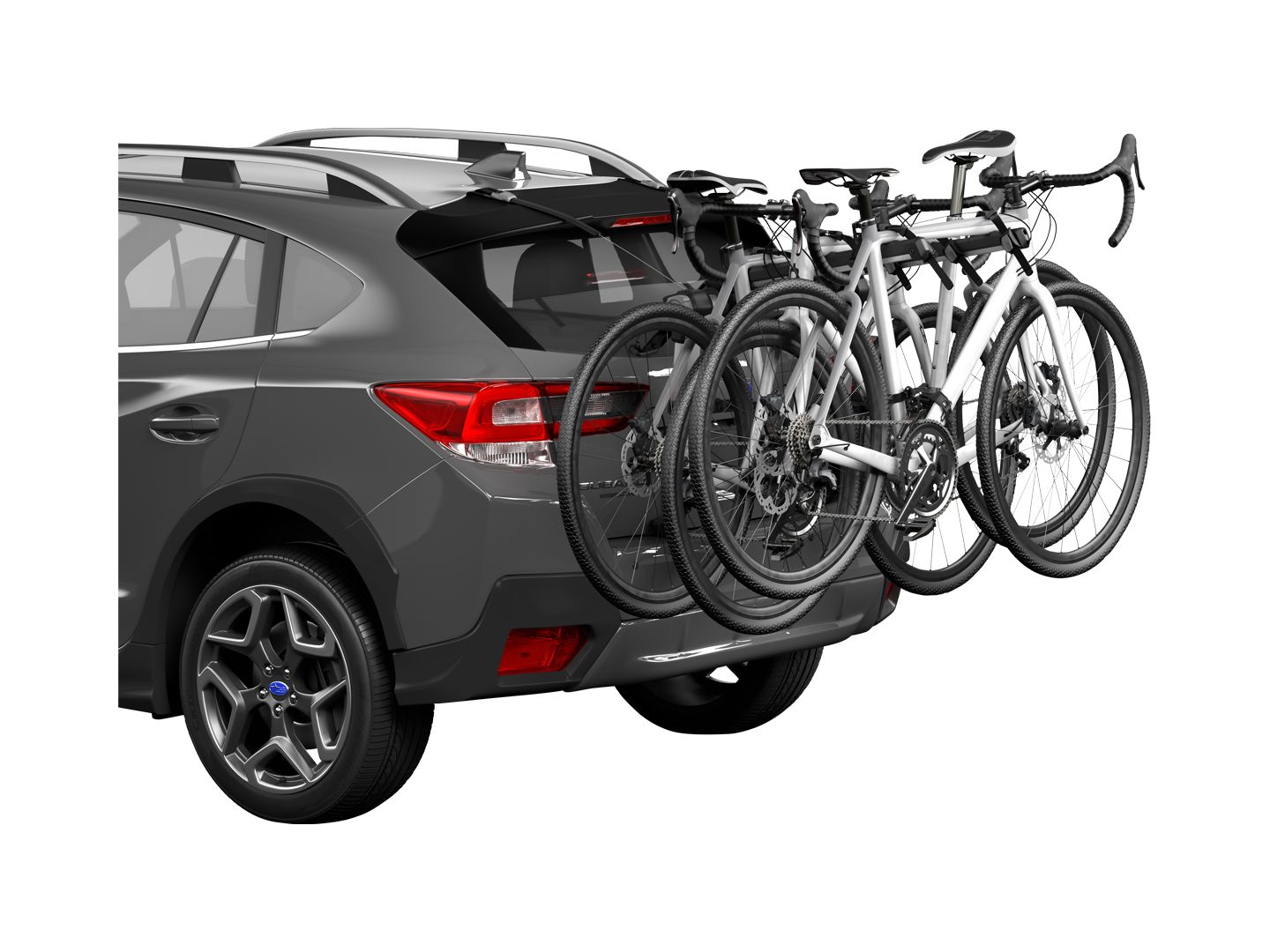 Car Rack Thule OutWay Hanging 3-Bike Black/Silver