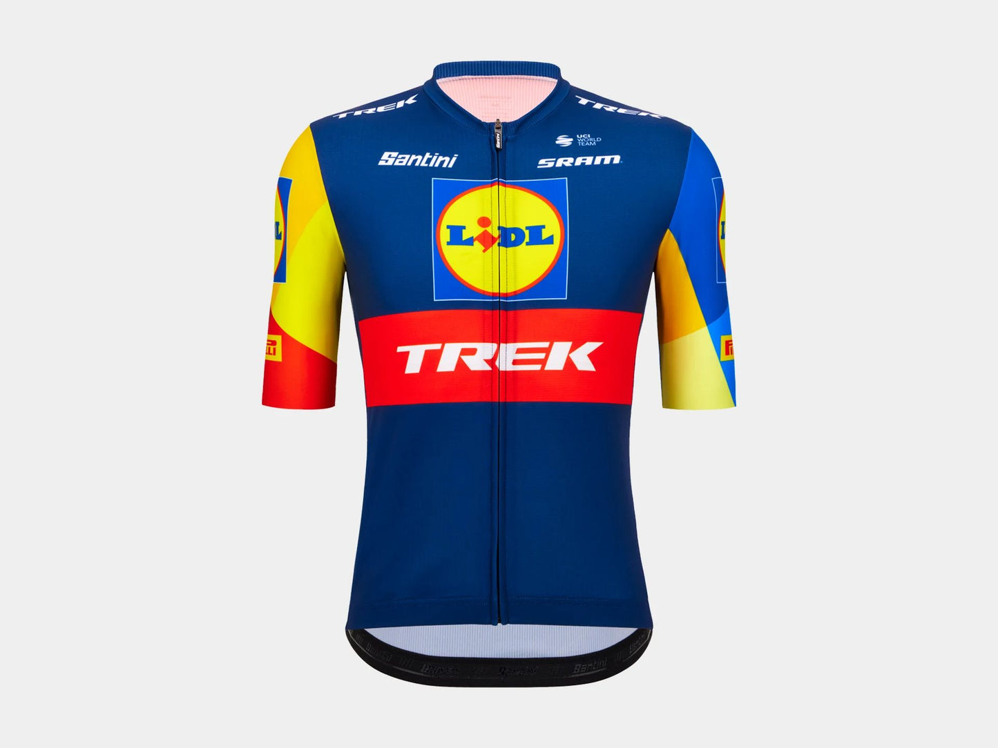 Jersey Santini Trek Replica Women X-Small Blue/Yellow
