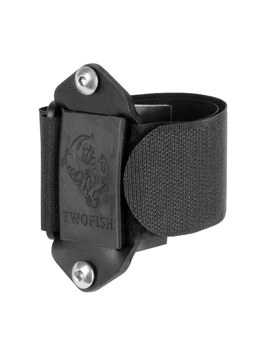 Two fish Quick Cage Adapter Mount only Black Universal Velcro Strap