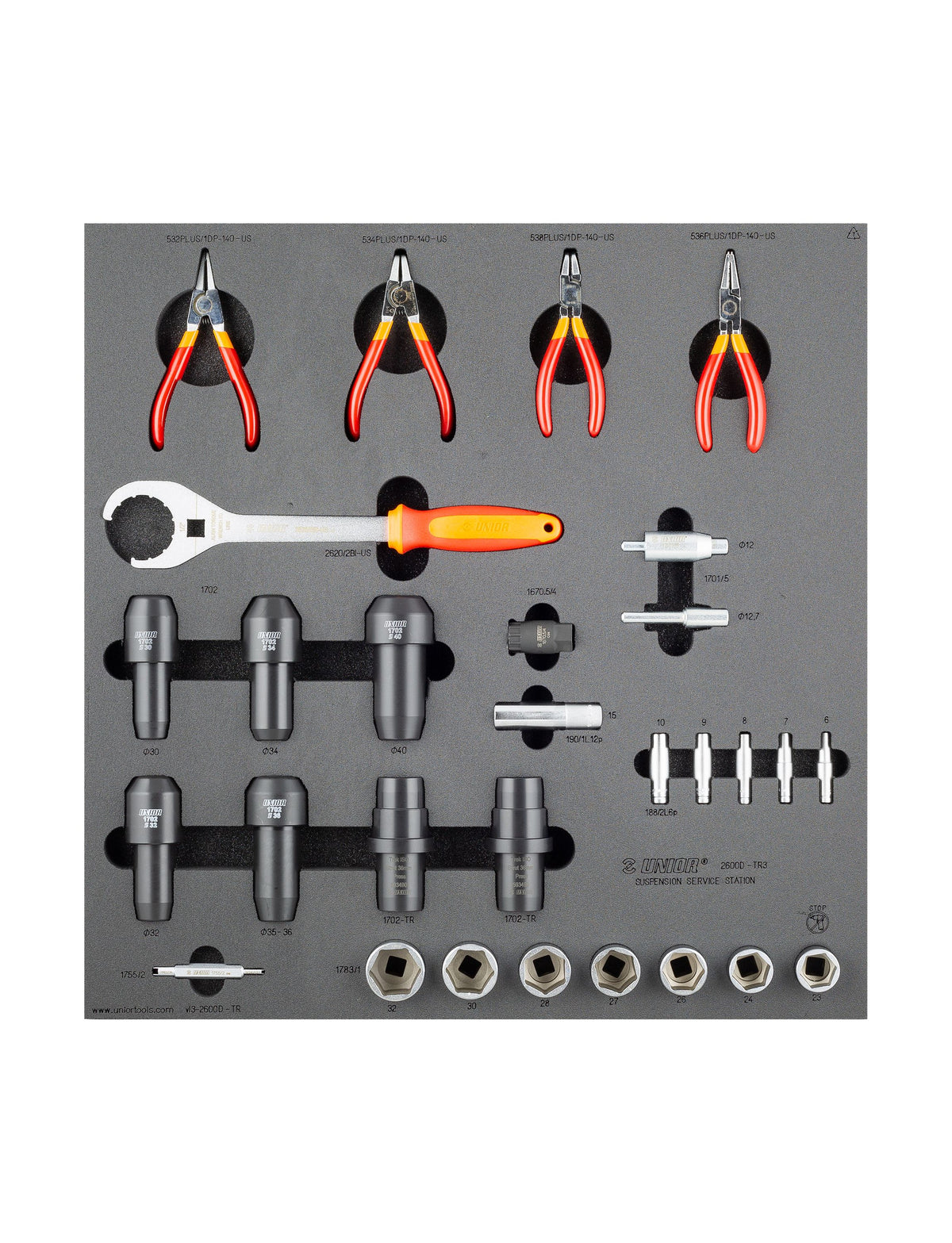 Tool Unior Suspension Overhaul Drawer 3 V2 Black