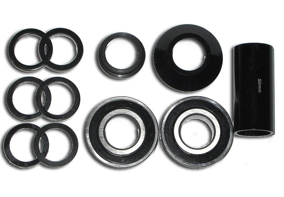 Specialized fuse bbr fuse 4 mid bb, 74mm shell, 19mm spindle, black (no spindle included)