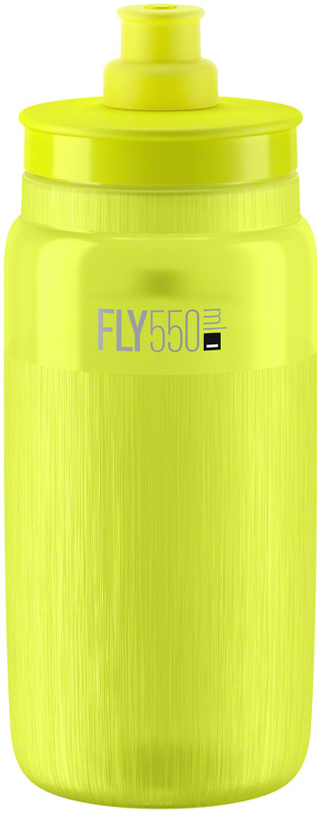 Elite Fly Tex Water Bottle - 550ml Yellow Fluo