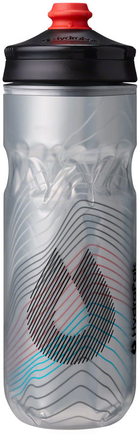 Hydrapak Polar Surge Ascent Insulated Water Bottle - 20oz Silver