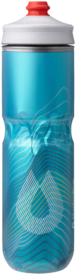 Hydrapak Polar Surge Ascent Insulated Water Bottle - 24oz Blue