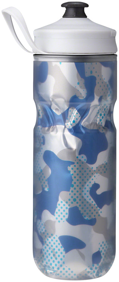 Hydrapak Polar Sport Contender Insulated Water Bottle - 20oz Blue