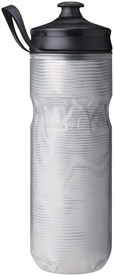 Hydrapak Polar Sport Pulse Insulated Water Bottle - 20oz White