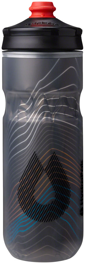 Hydrapak Polar Sport Pulse Insulated Water Bottle - 20oz Black