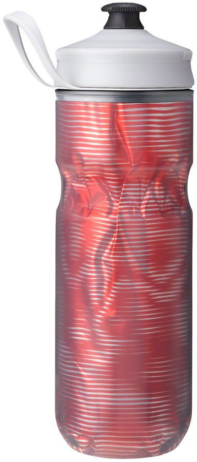 Hydrapak Polar Sport Pulse Insulated Water Bottle - 20oz Red
