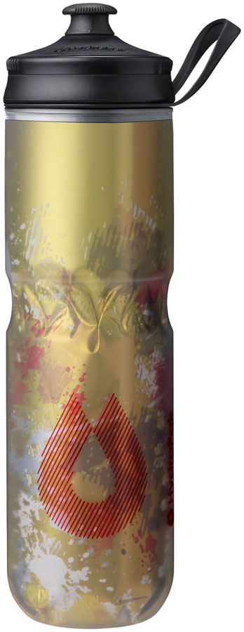 Hydrapak Polar Sport Splash Insulated Water Bottle - 24oz Gold